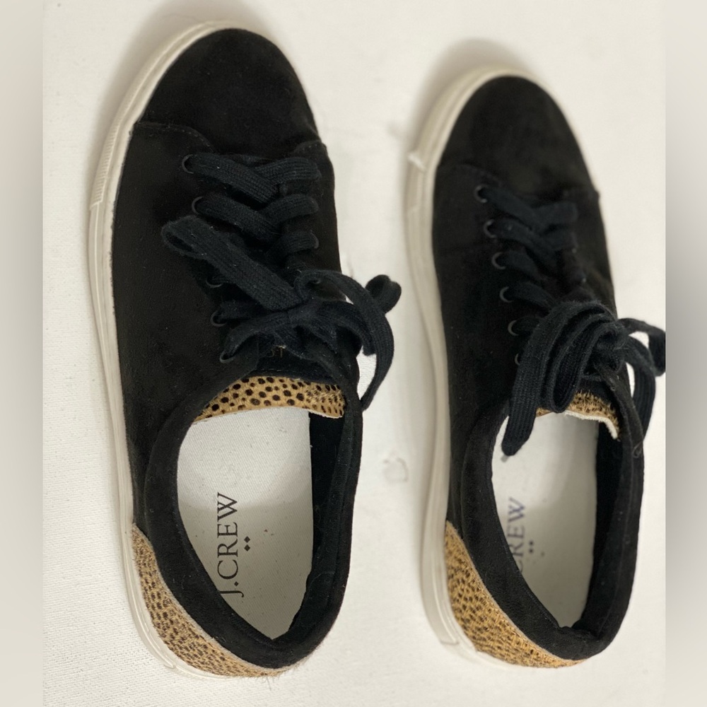 J CREW road trip micro Swede sneakers, women size 7.